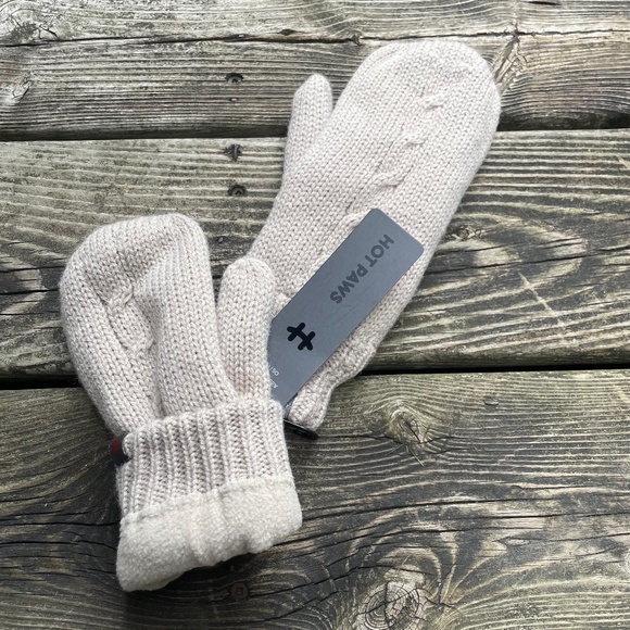 Mittens: Hot Paws Women's Knit Mittens with Fleece Lining - Picture 5 of 8